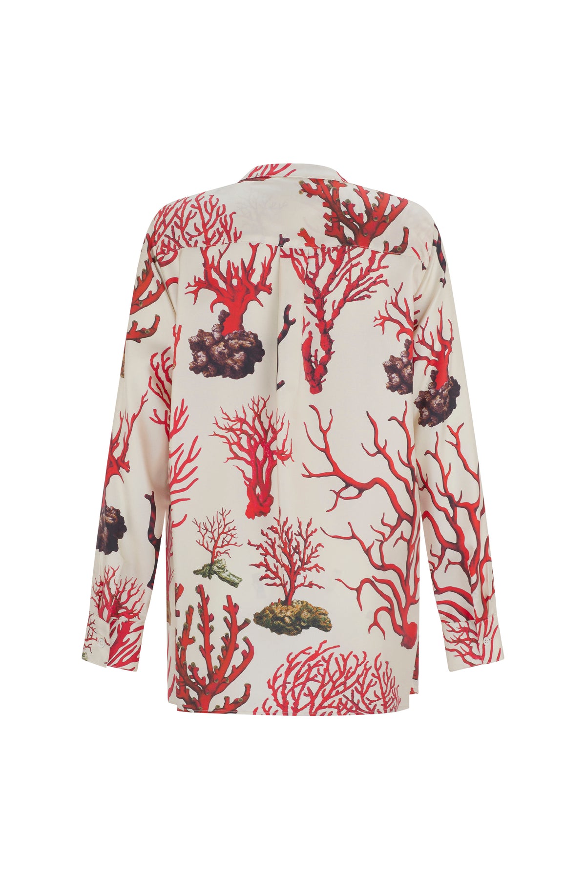 'VENETIAN CORAL' TUNIC BLOUSE - - Libertine
