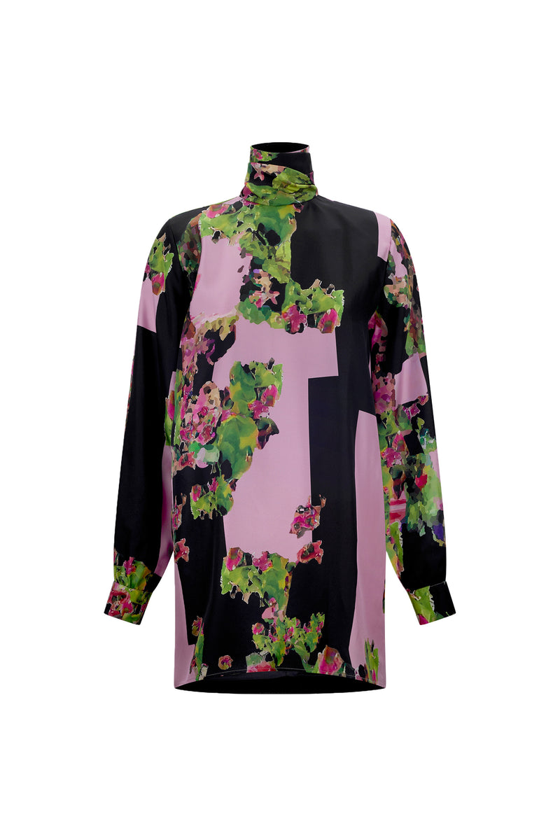 'PINK LONDON TERRACE' BIANCA TUNIC - - Libertine