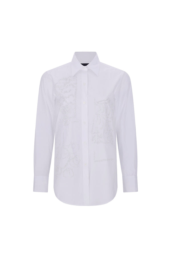 'STILL LIFE CRYSTAL' NEW CLASSIC SHIRT - - Libertine