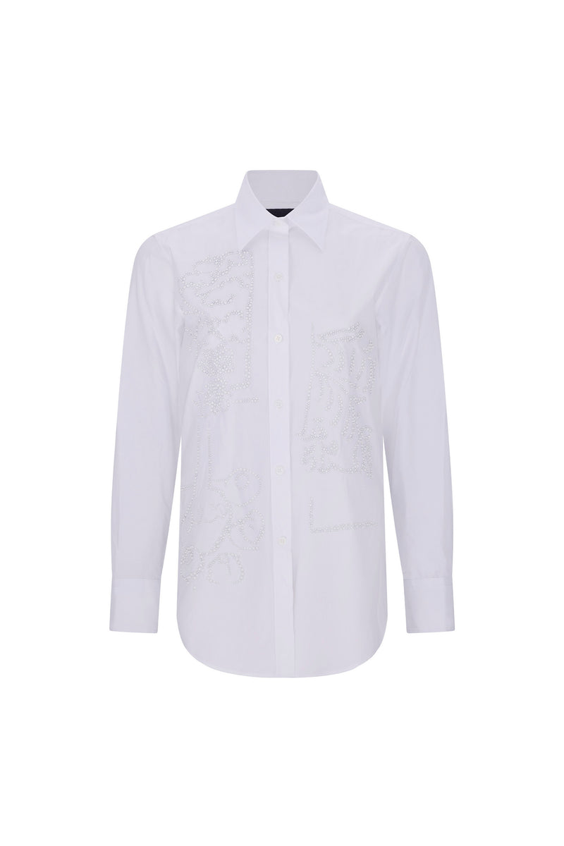 'STILL LIFE CRYSTAL' NEW CLASSIC SHIRT - - Libertine