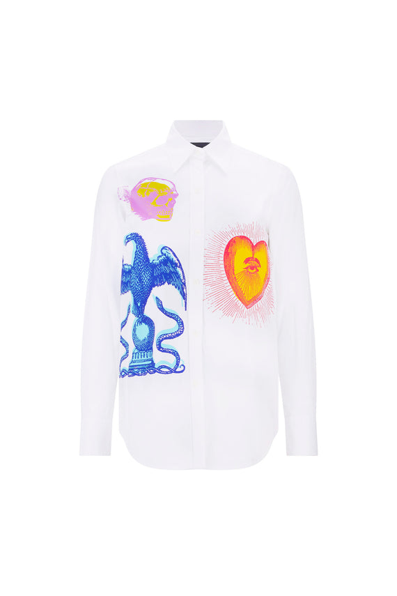 'LEO SUN' NEW CLASSIC SHIRT - - Libertine - Main image