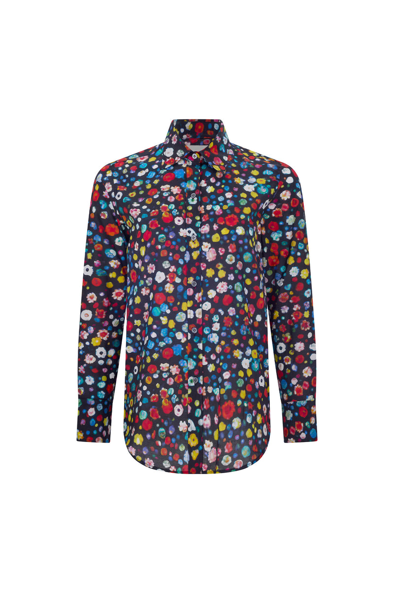 'FLOWER GEMS' NEW CLASSIC SHIRT - - Libertine