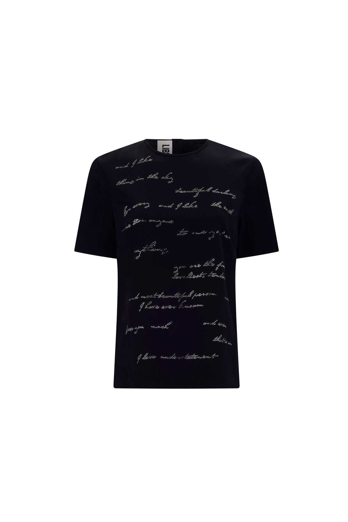'BODY LANGUAGE' SHORT SLEEVE BLOUSE - - Libertine