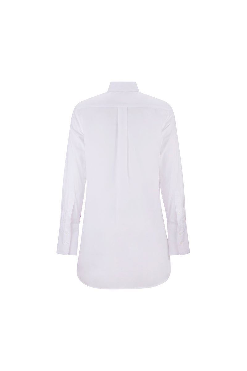 'STILL LIFE SILK SCREEN' LONG CLASSIC SHIRT -  - Libertine