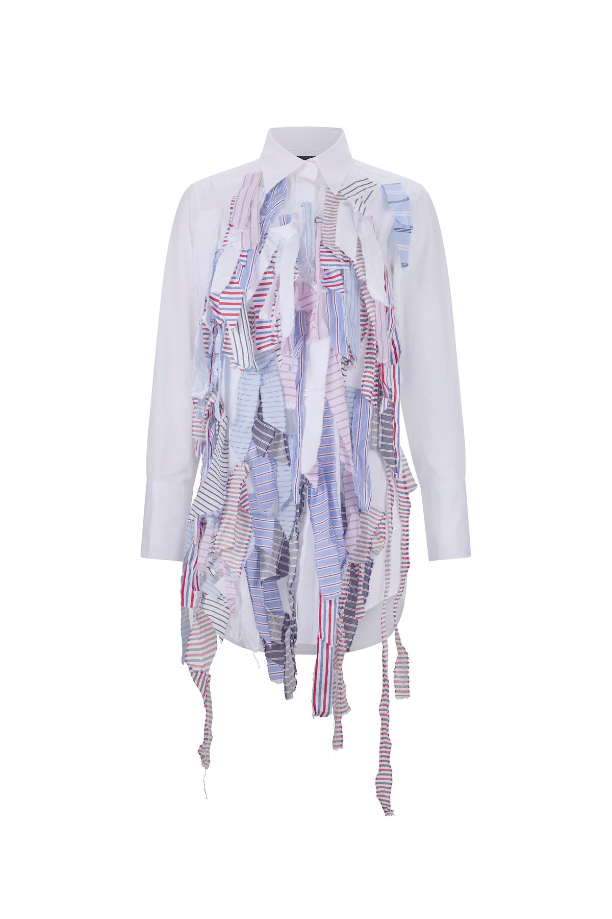 'OF EVERY STRIPE' LONG CLASSIC SHIRT - - Libertine