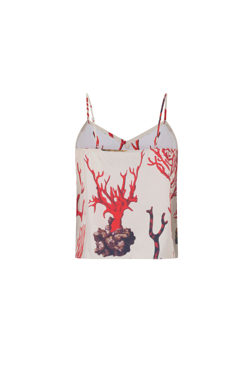 'VENETIAN CORAL' CAMISOLE - - Libertine