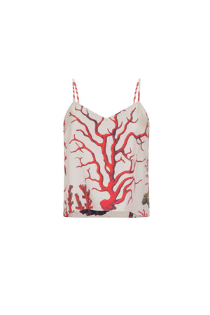 'VENETIAN CORAL' CAMISOLE