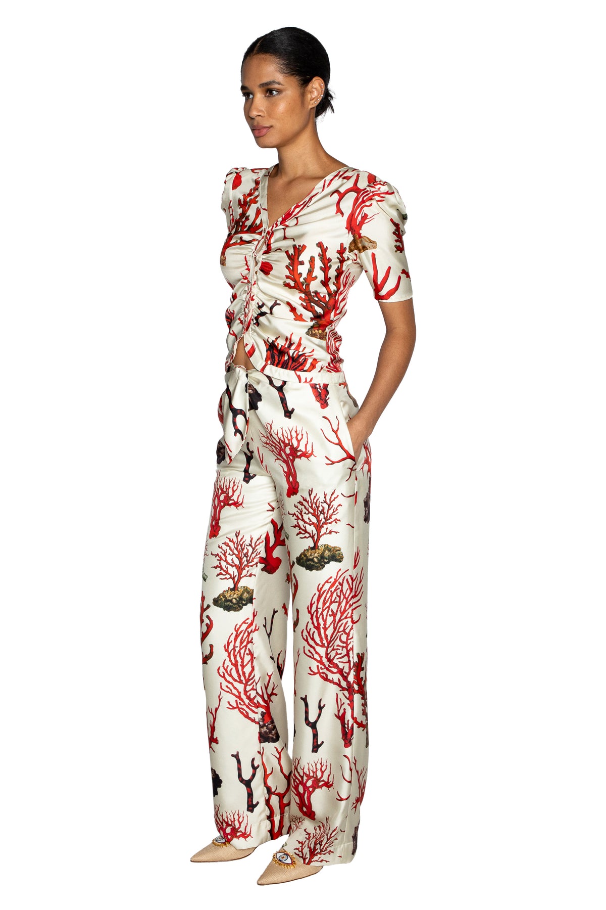 'VENETIAN CORAL' MONACO TOP - - Libertine