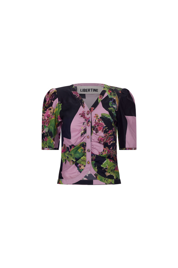 'PINK LONDON TERRACE' MONACO TOP - - Libertine - Main image