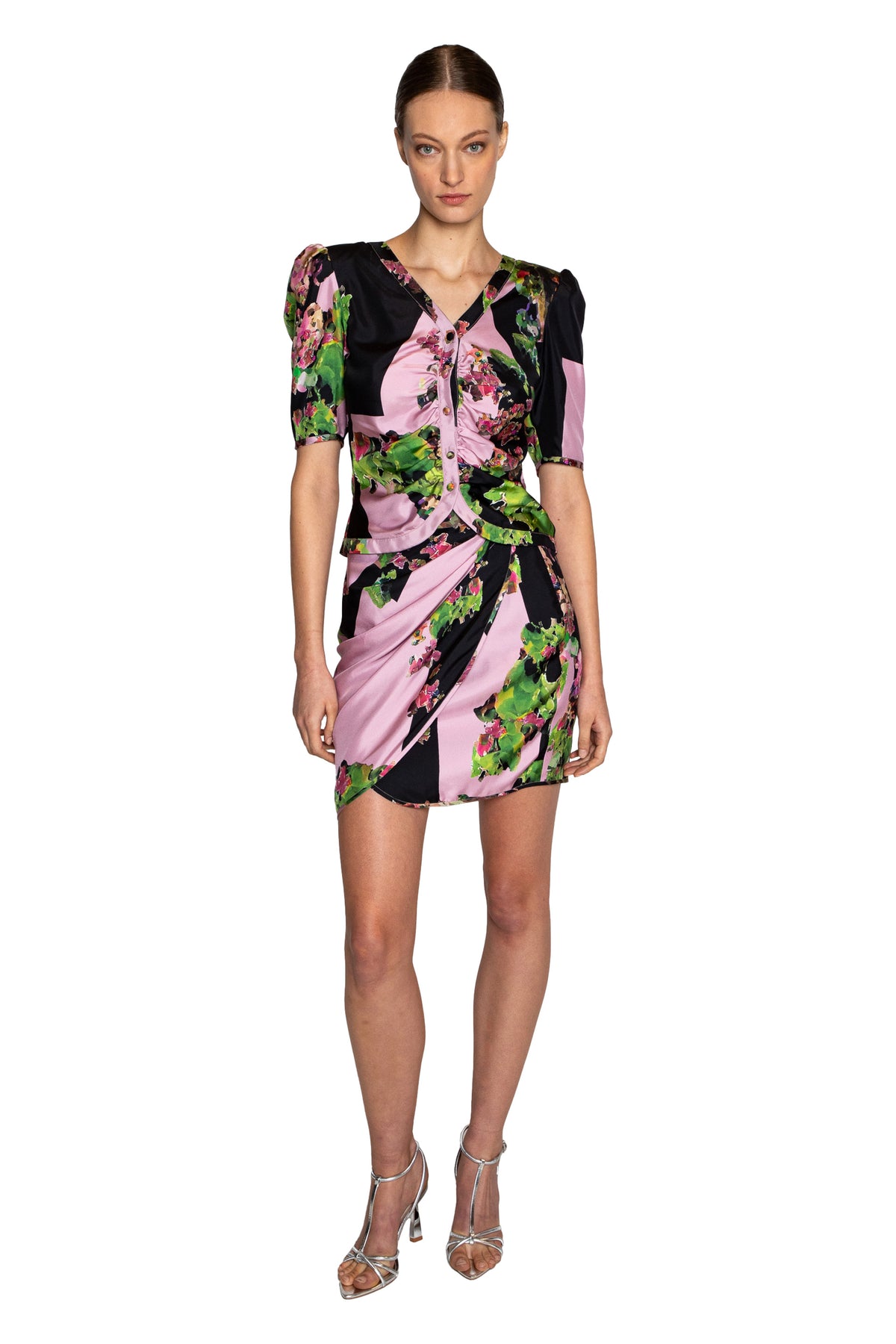 'PINK LONDON TERRACE' MONACO TOP - - Libertine