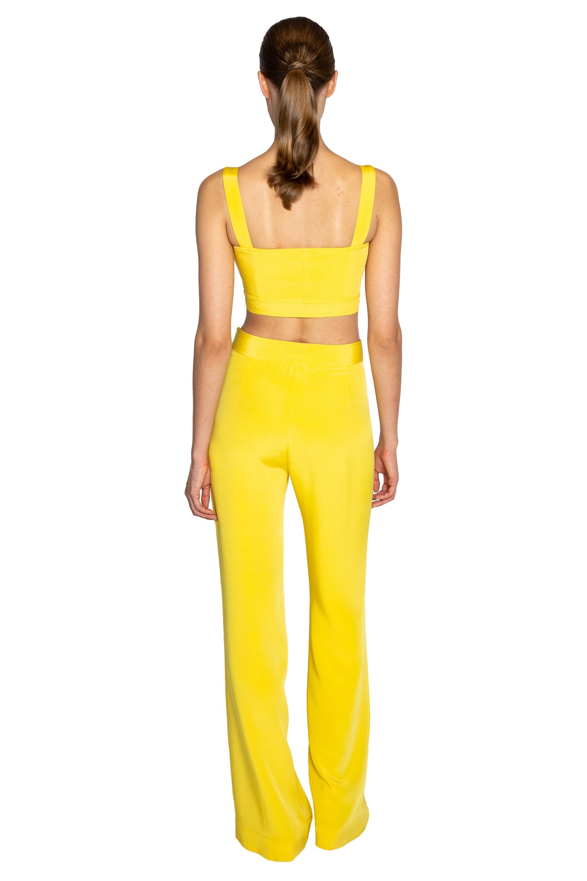 'NANCY LANCASTER YELLOW' SLIM AARONS PANT - - Libertine