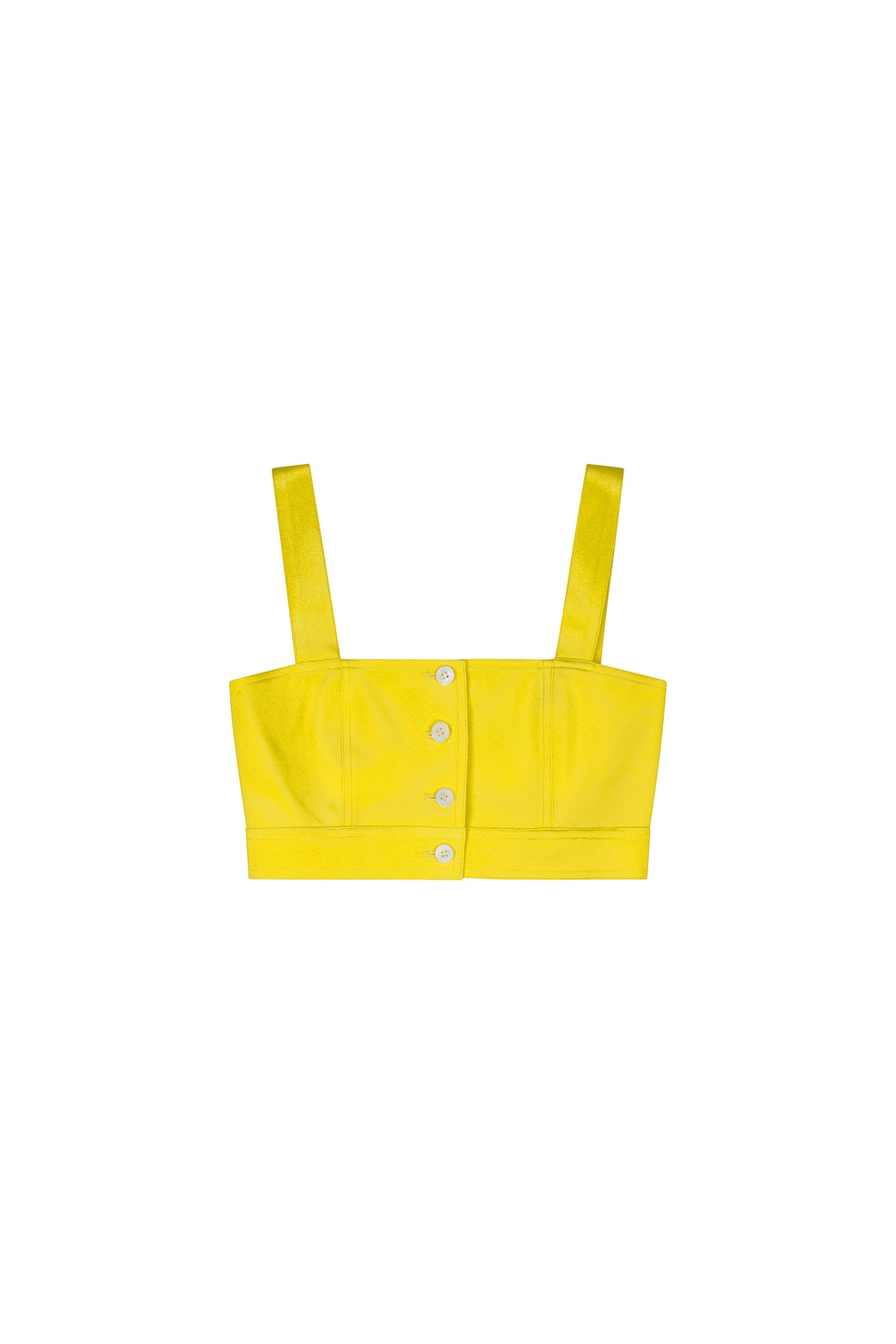 'NANCY LANCASTER YELLOW' SAINT TROPEZ TOP - - Libertine