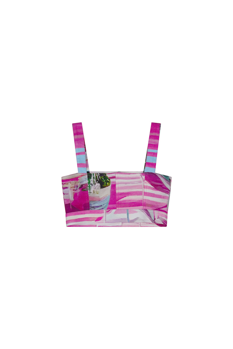 'POOLSIDE' SAINT TROPEZ TOP - - Libertine
