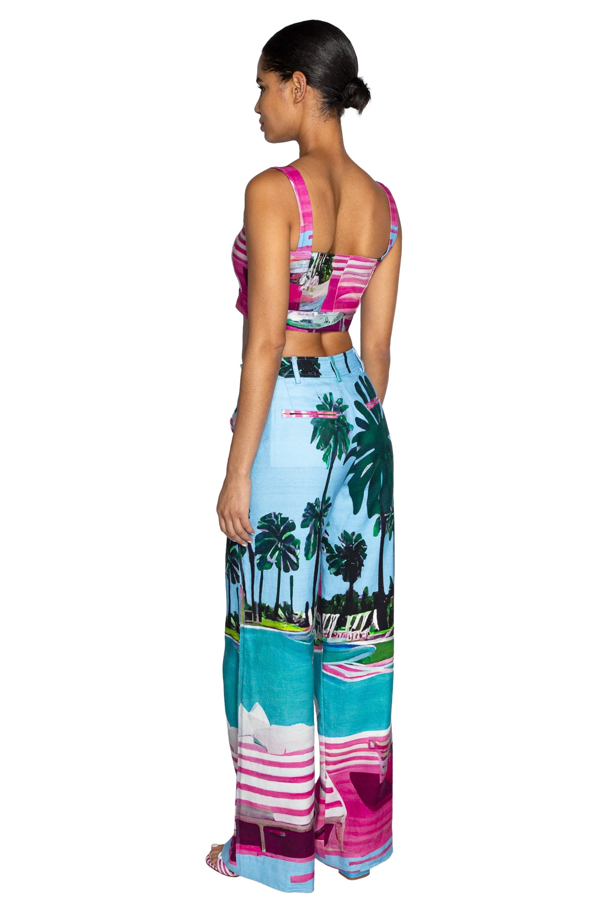 'POOLSIDE' SAINT TROPEZ TOP - - Libertine