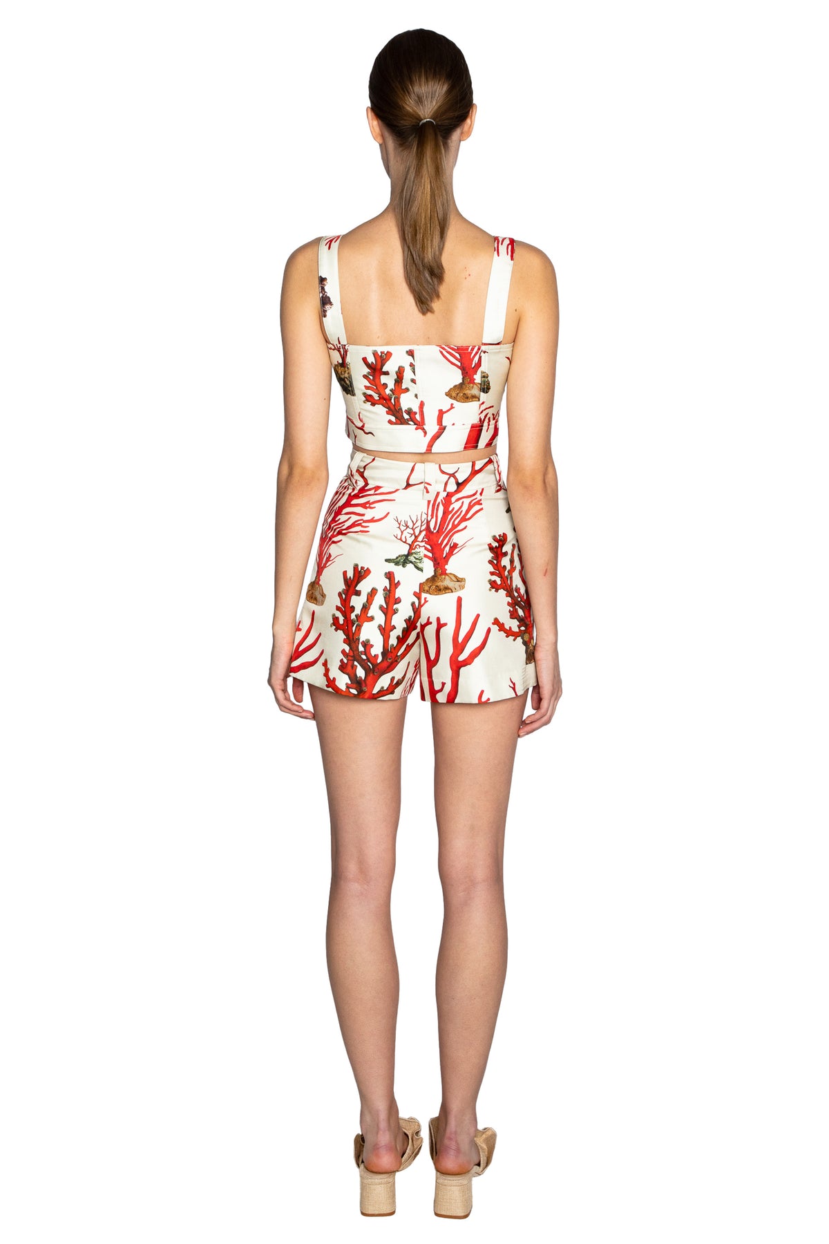 'VENETIAN CORAL' SAINT TROPEZ TOP - - Libertine