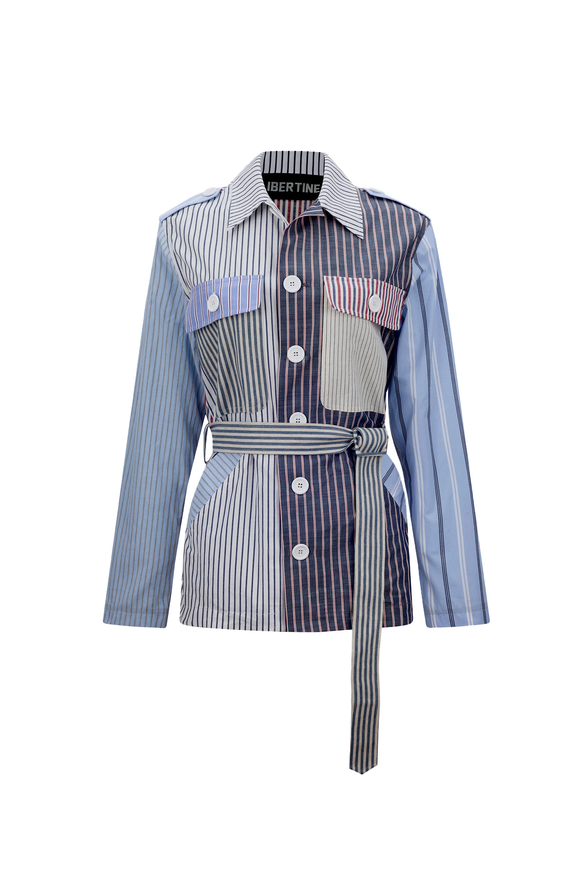 'OF EVERY STRIPE' SAFARI JACKET