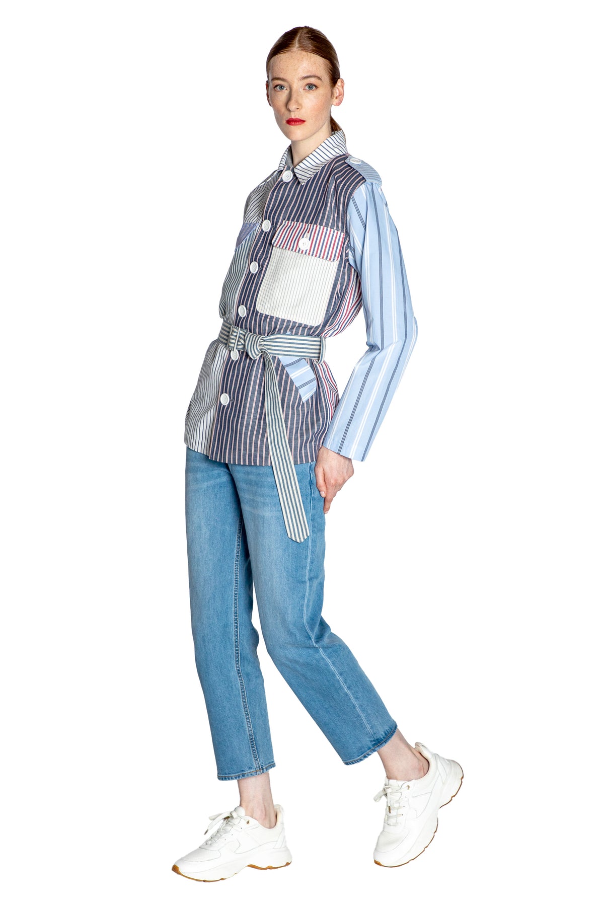 'OF EVERY STRIPE' SAFARI JACKET - - Libertine
