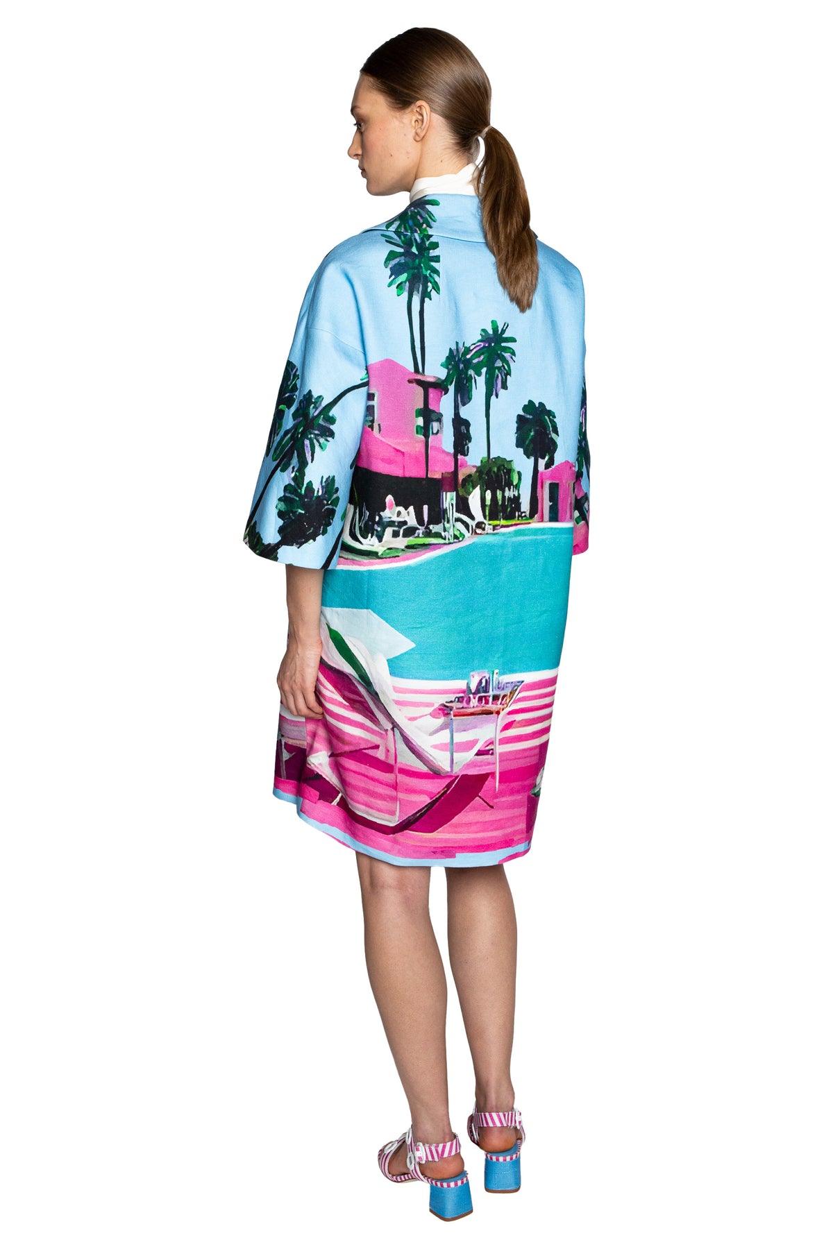 'POOLSIDE' 60S COAT - - Libertine