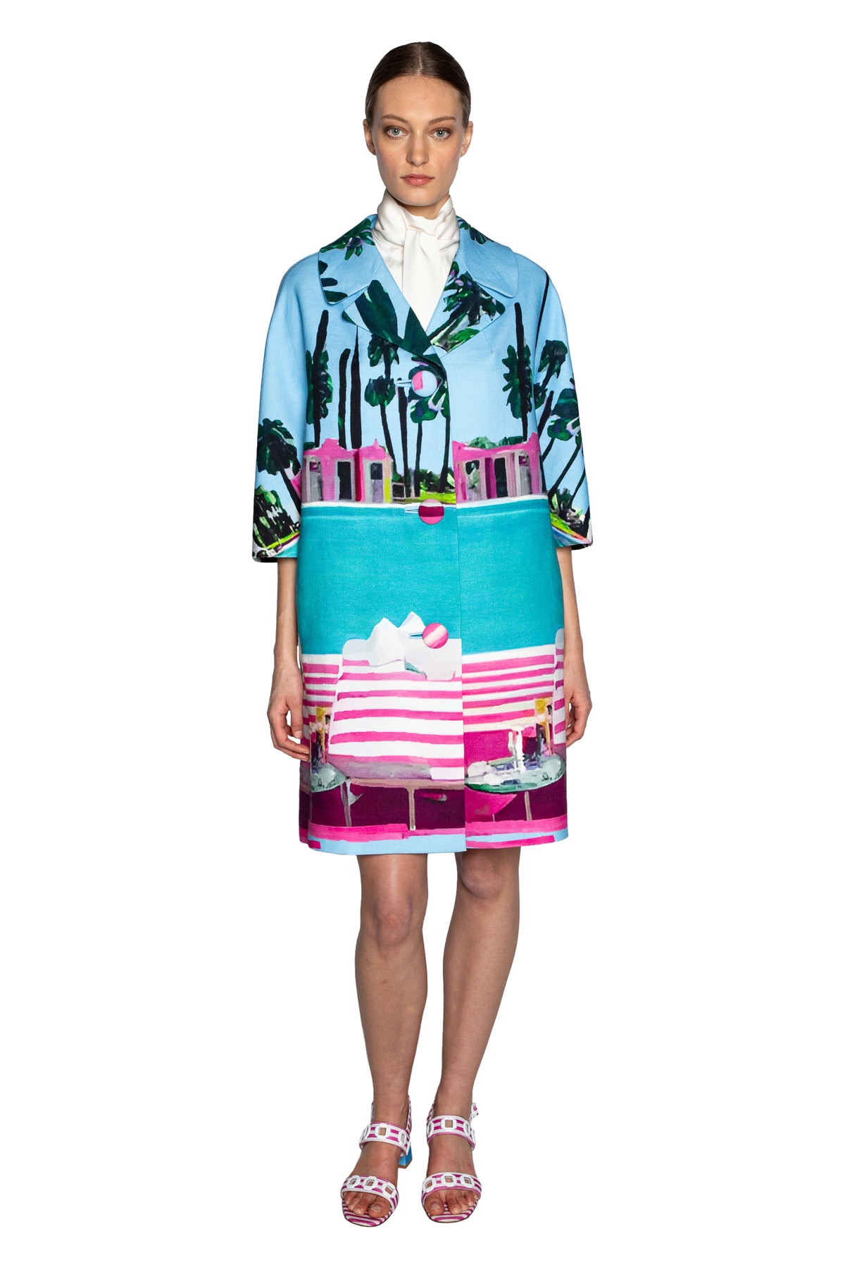 'POOLSIDE' 60S COAT - - Libertine