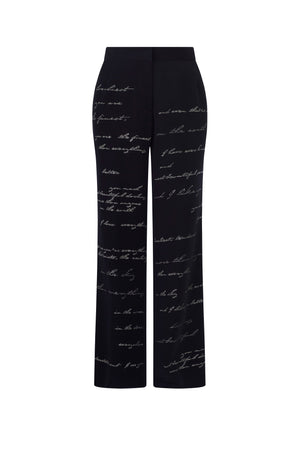 'BODY LANGUAGE' WIDE LEG TROUSER