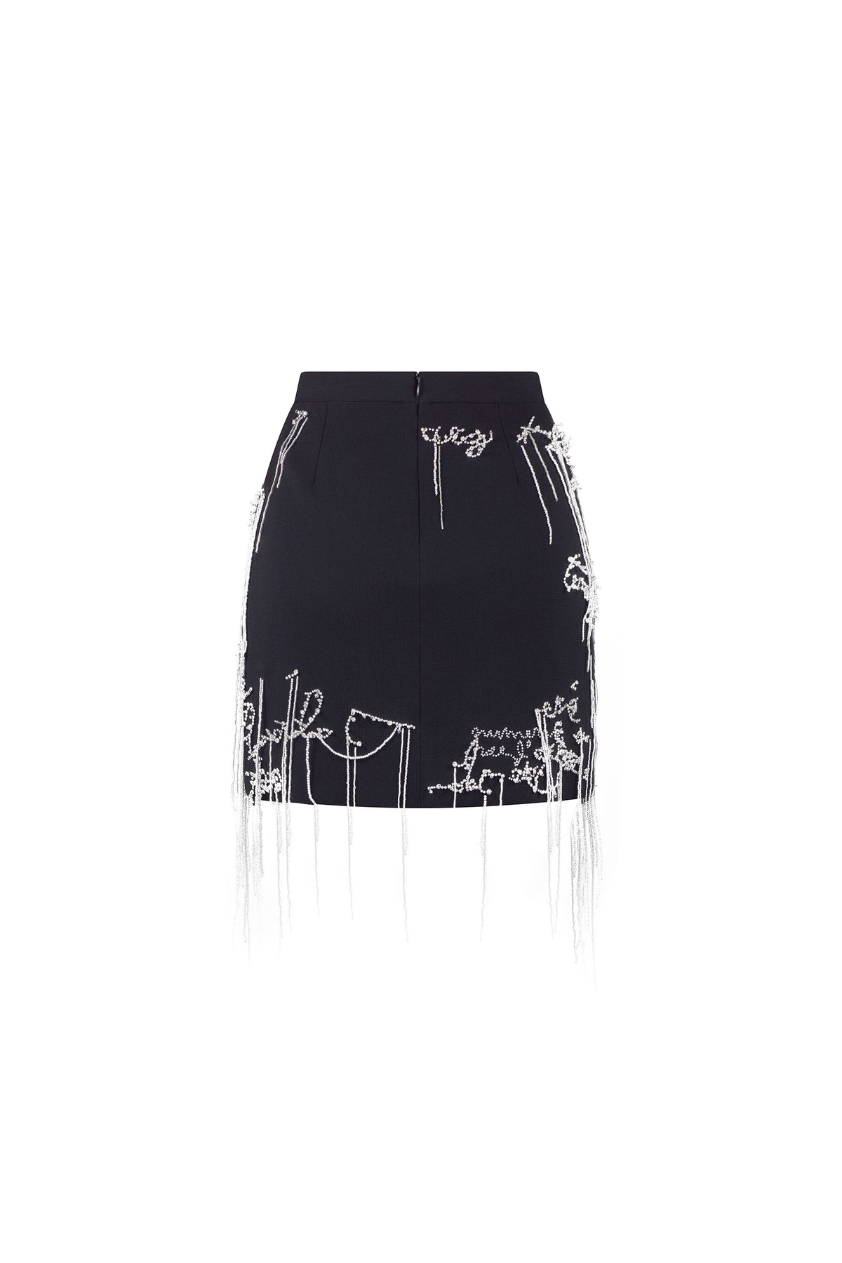 'BODY LANGUAGE' HAND EMBROIDERY MINI SKIRT - - Libertine