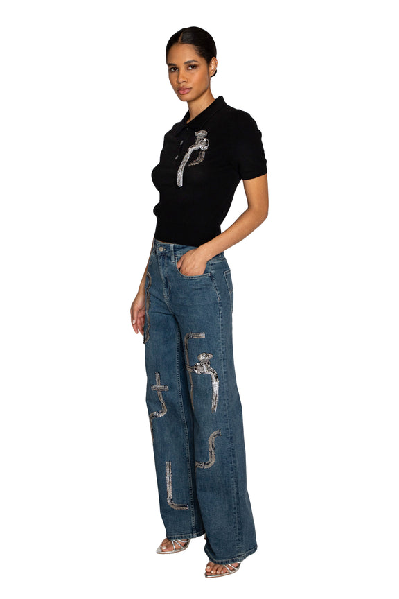 'PIPE DOWN' BAGGY JEAN - - Libertine