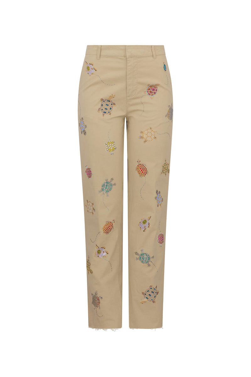 'TURTLE TIME' CHINO - - Libertine