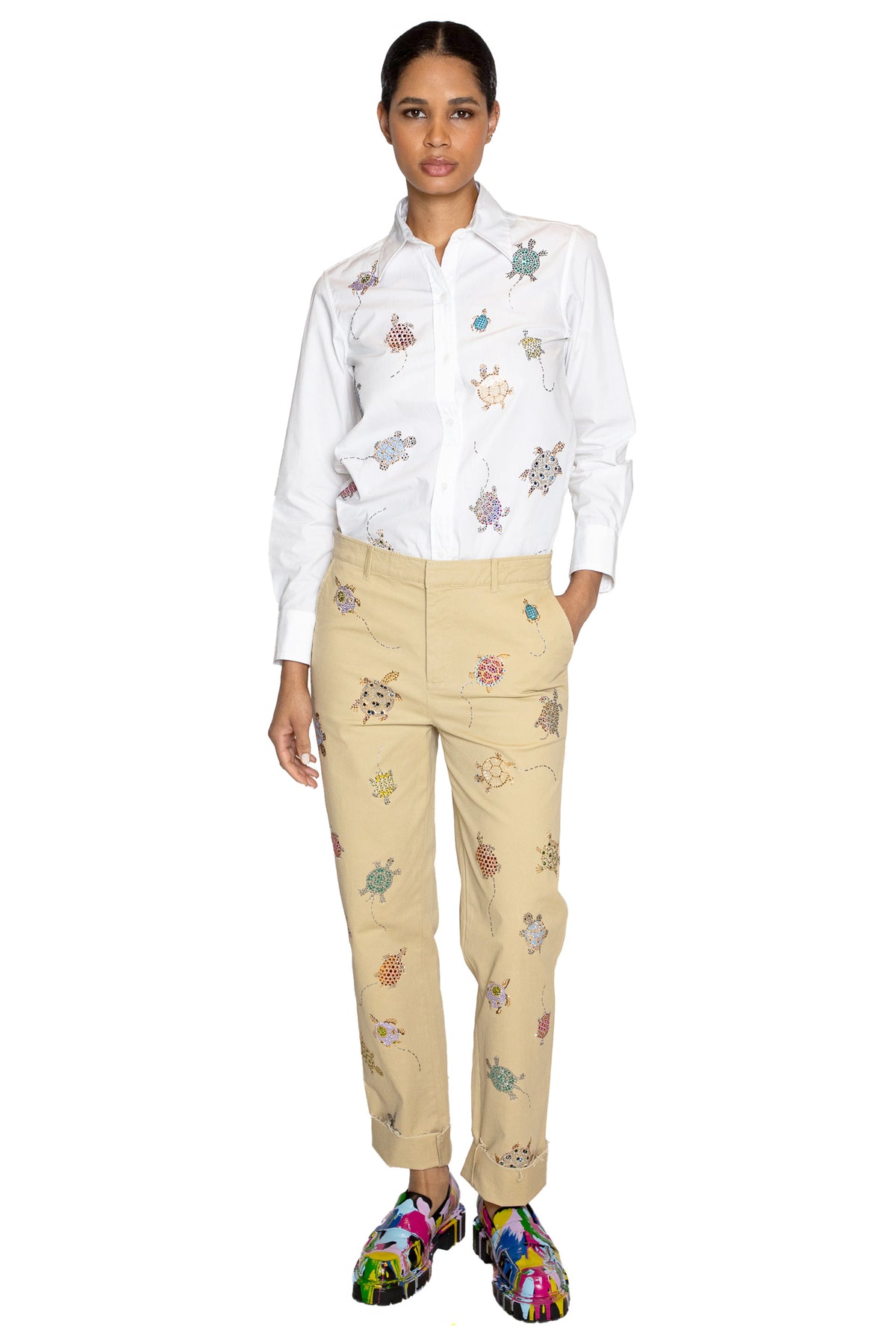 'TURTLE TIME' CHINO - - Libertine