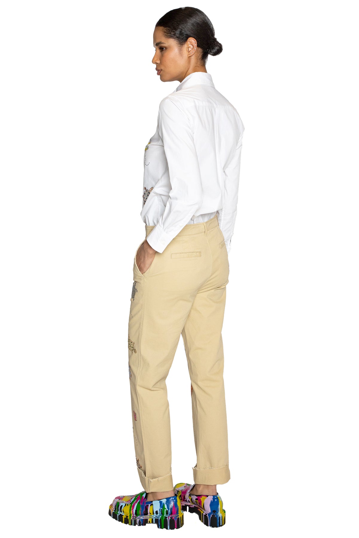 'TURTLE TIME' CHINO - - Libertine