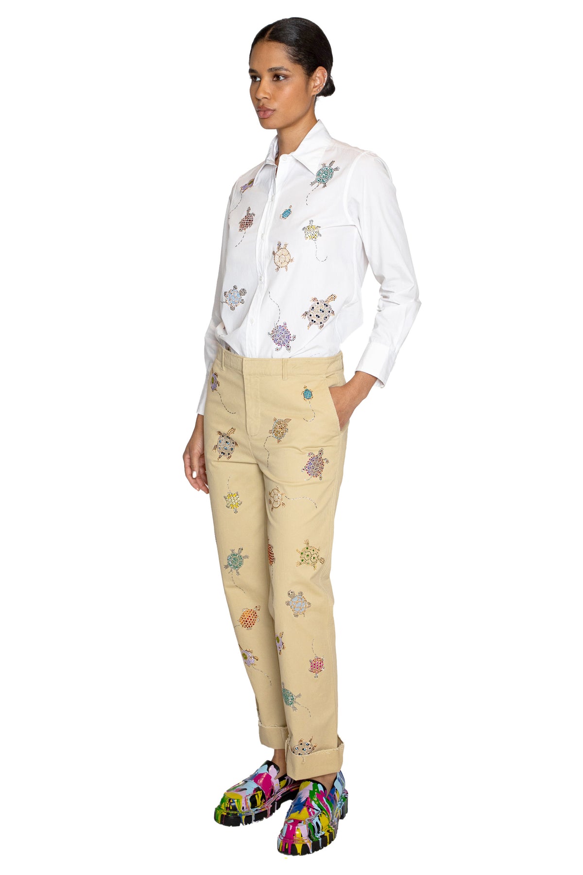 'TURTLE TIME' CHINO - - Libertine