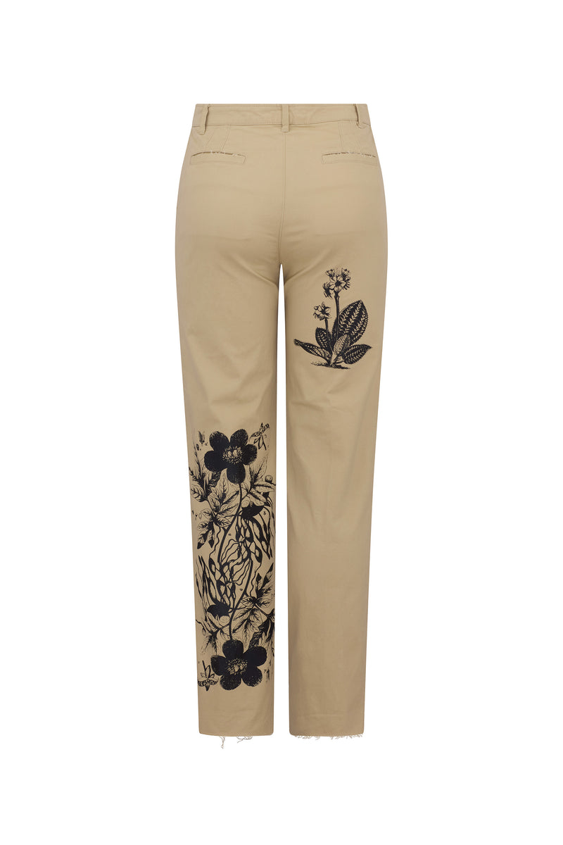 'GOTH BOTANICAL' CHINO - - Libertine