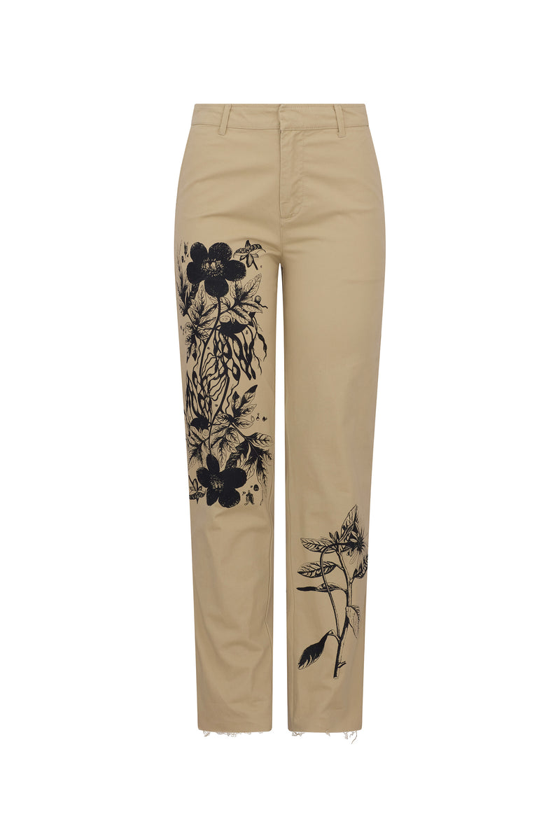 'GOTH BOTANICAL' CHINO - - Libertine