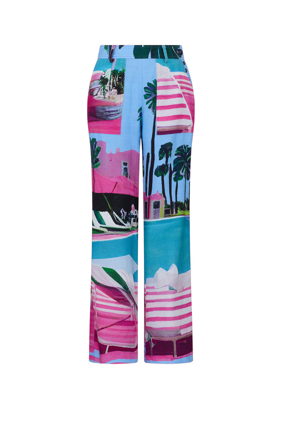 'POOLSIDE' SAILOR PANT - - Libertine - Main image