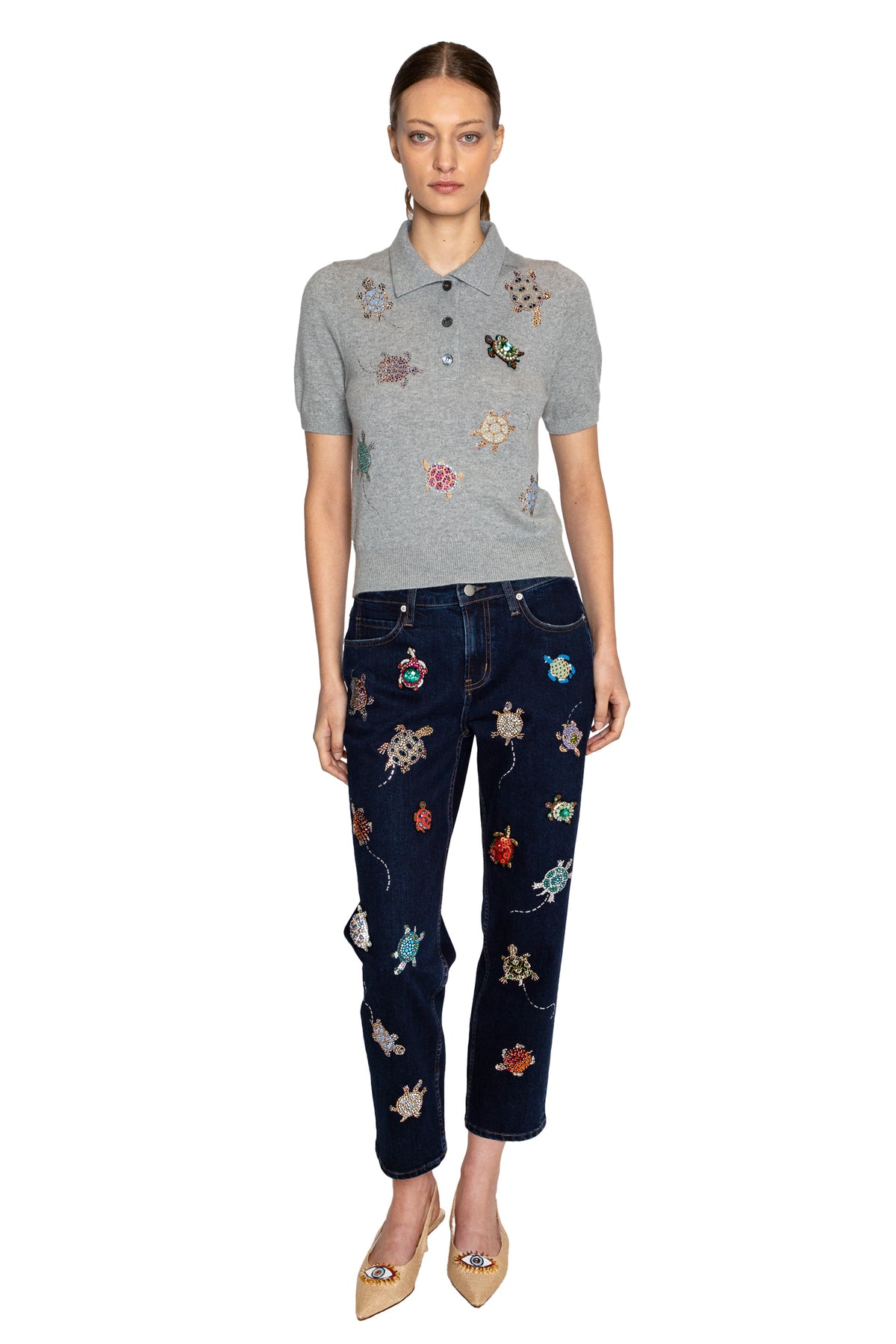 'TURTLE TIME' BOYFRIEND JEAN - - Libertine