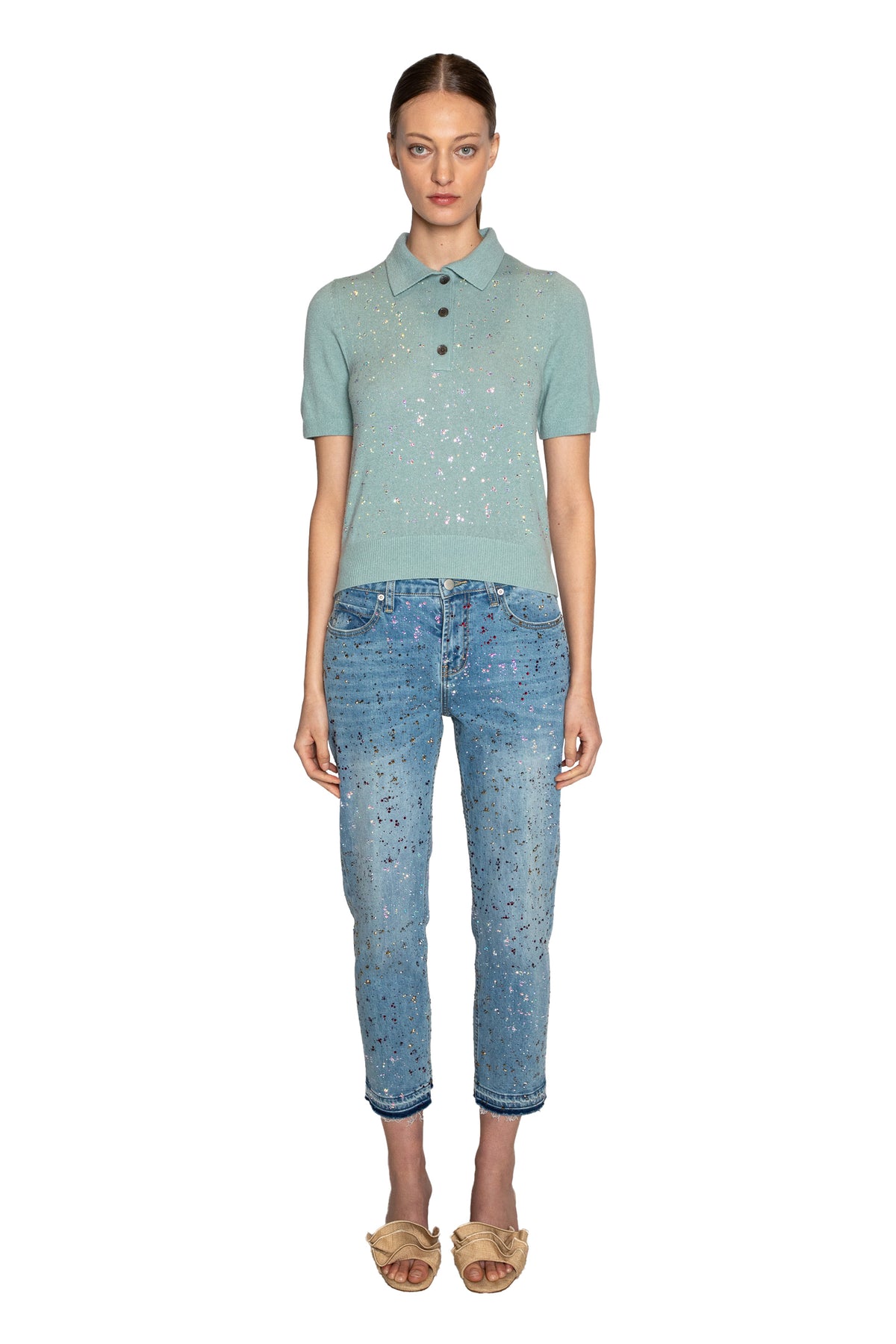 'METEOR SHOWER' BOYFRIEND JEAN - - Libertine