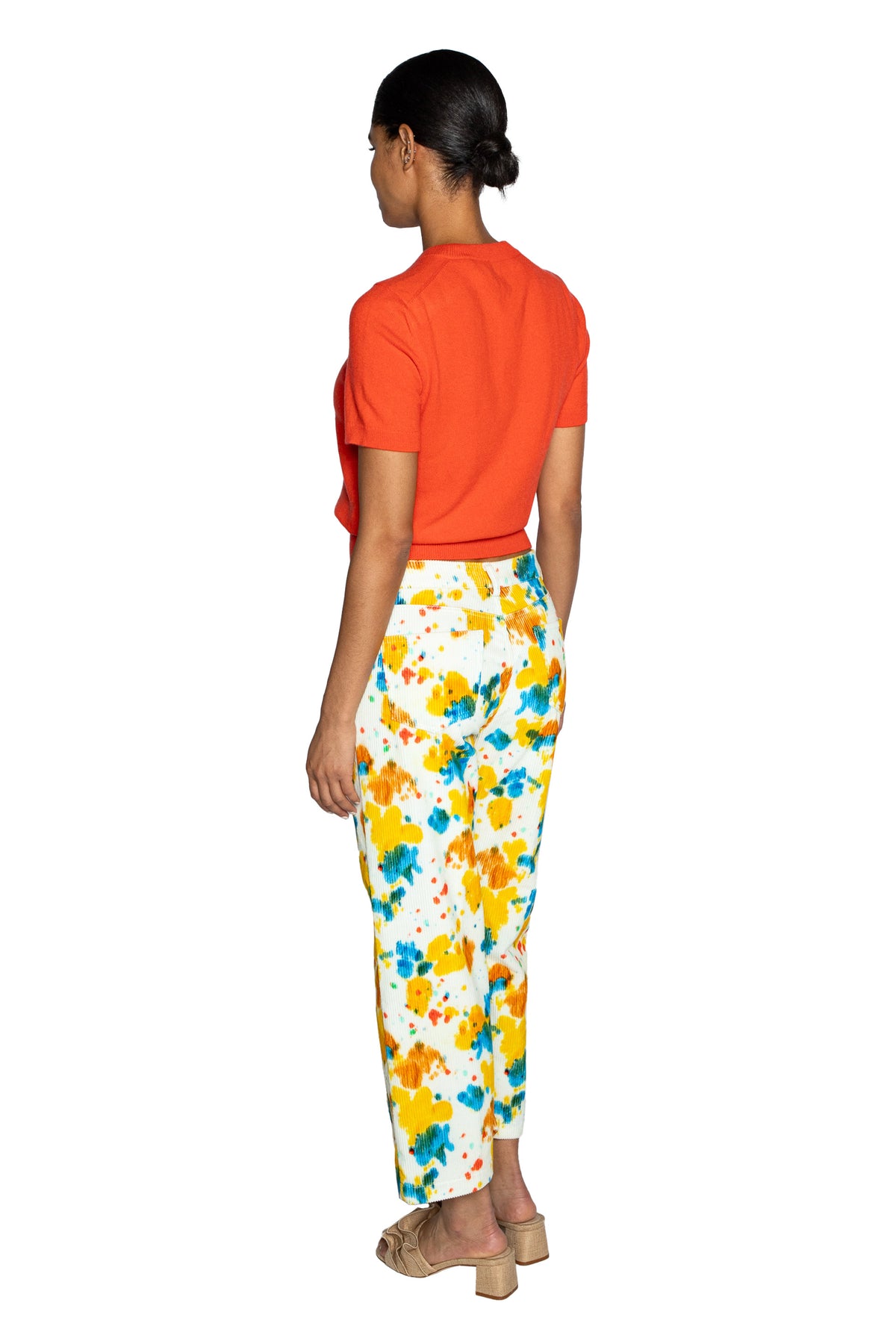 'WHATS UP BUTTERCUP' CROPPED WIDE LEG PANT - - Libertine
