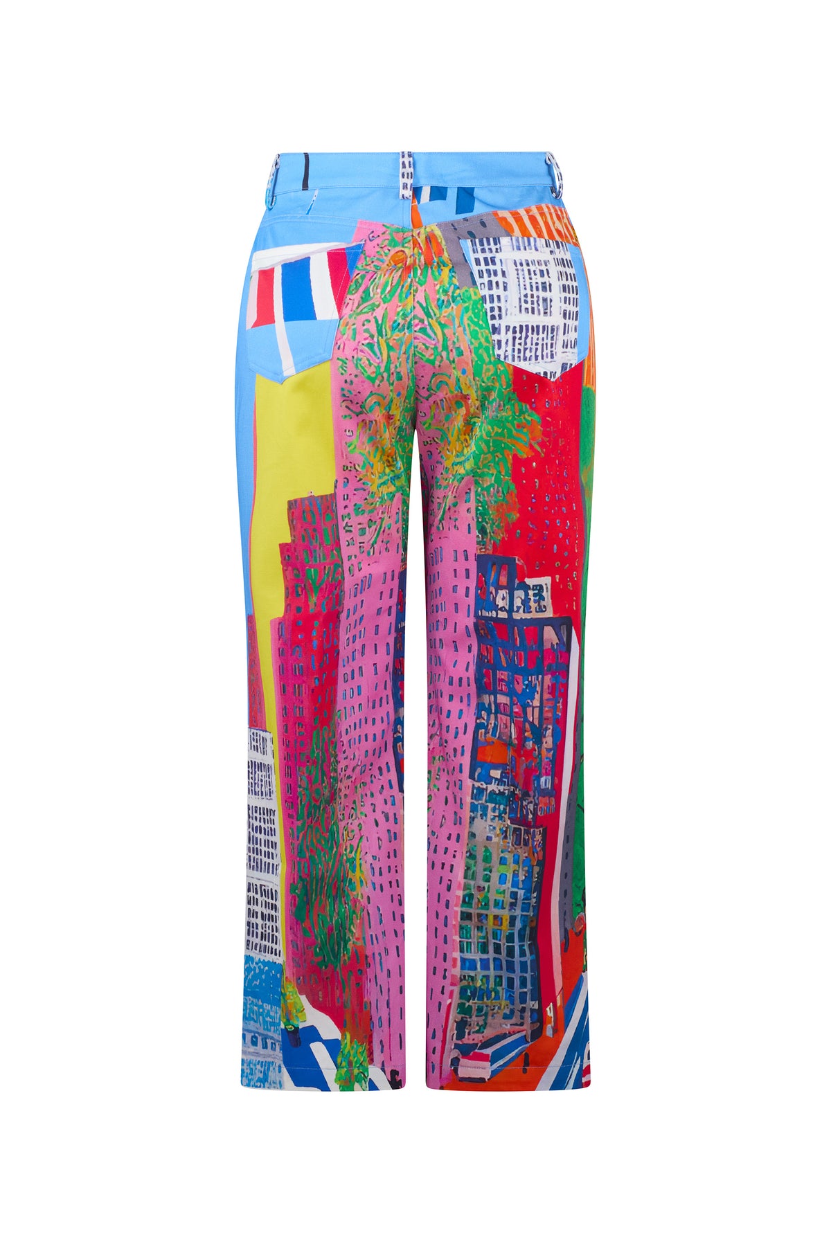 'NYC' CROPPED WIDE LEG PANT - - Libertine