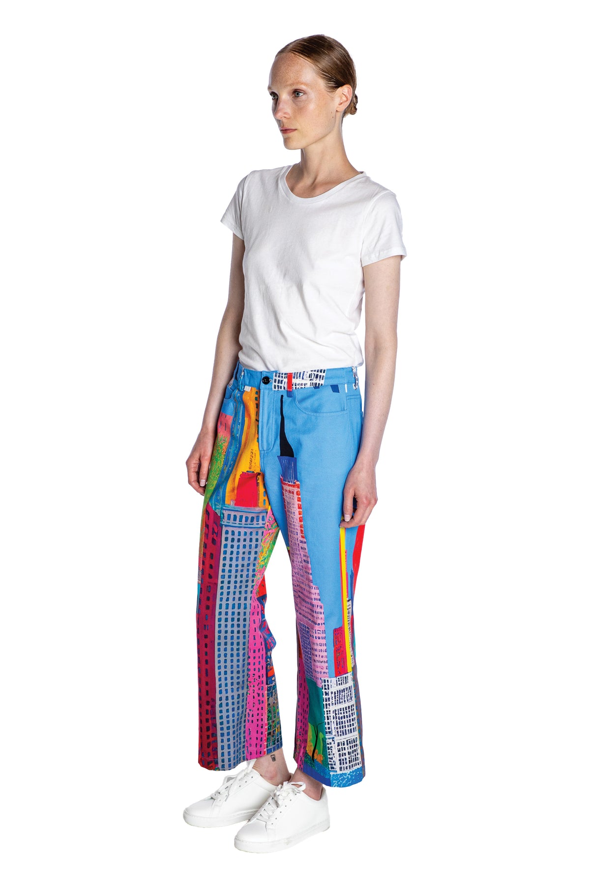 'NYC' CROPPED WIDE LEG PANT - - Libertine