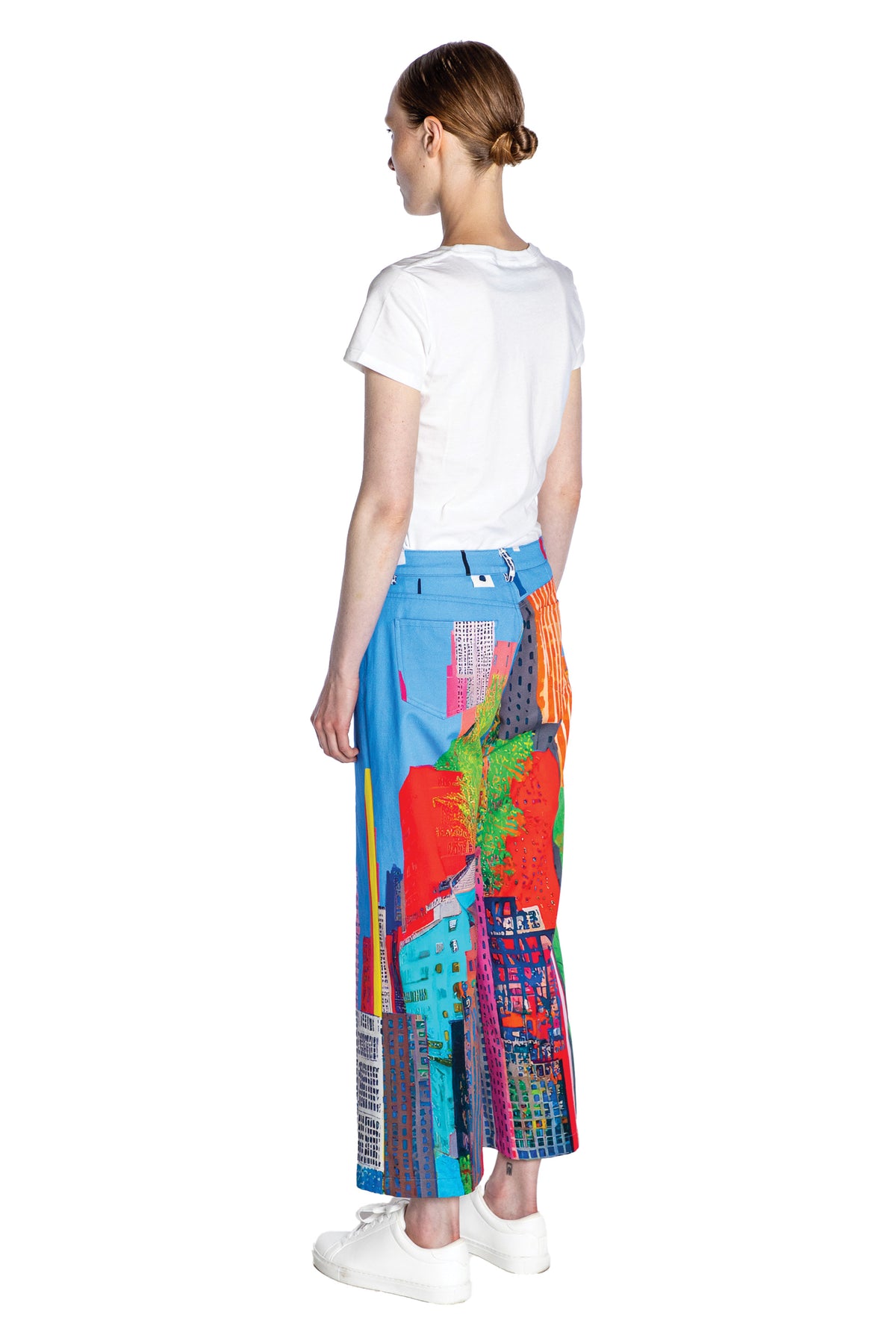 'NYC' CROPPED WIDE LEG PANT - - Libertine