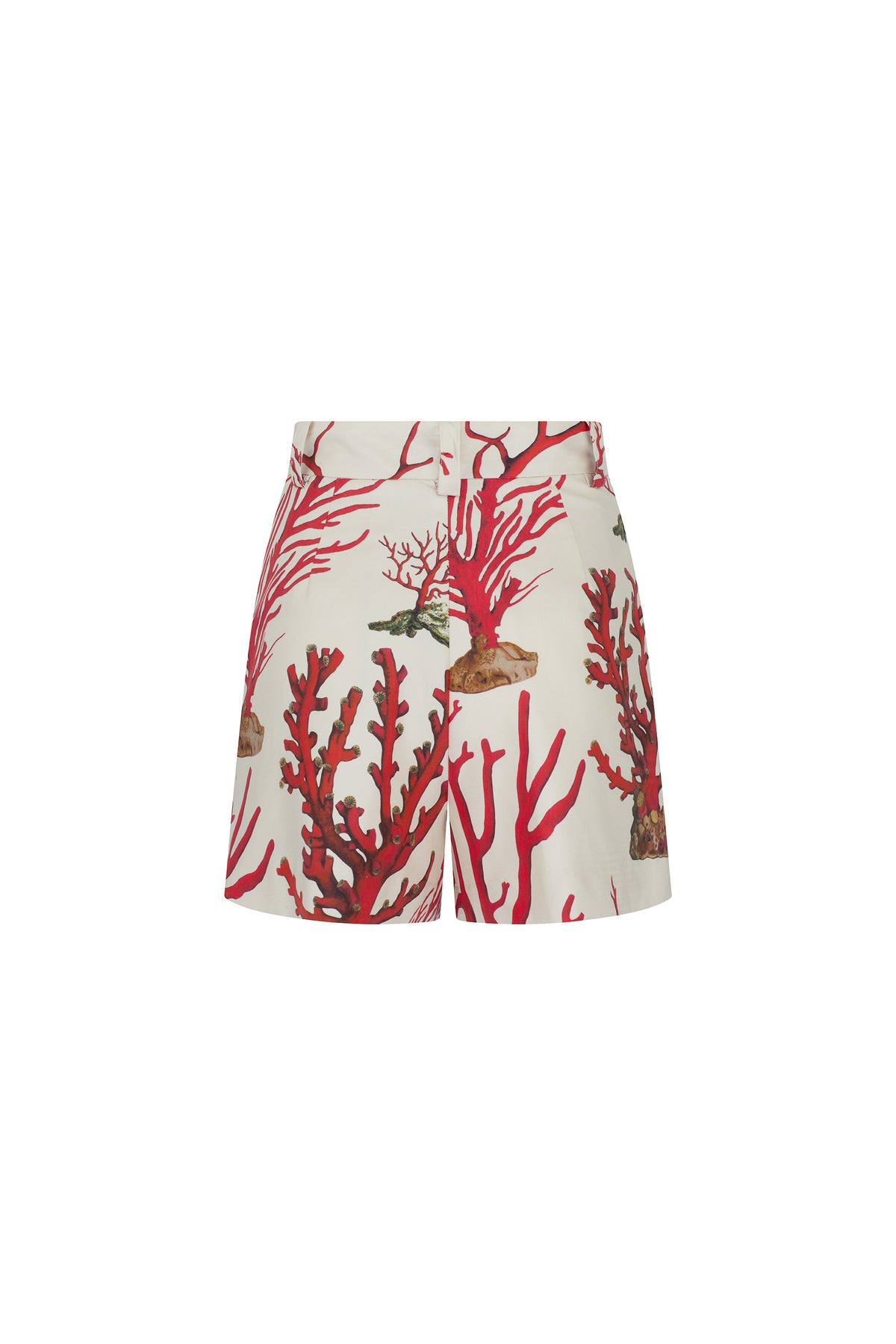 'VENETIAN CORAL' HIGH WAISTED SHORT - - Libertine