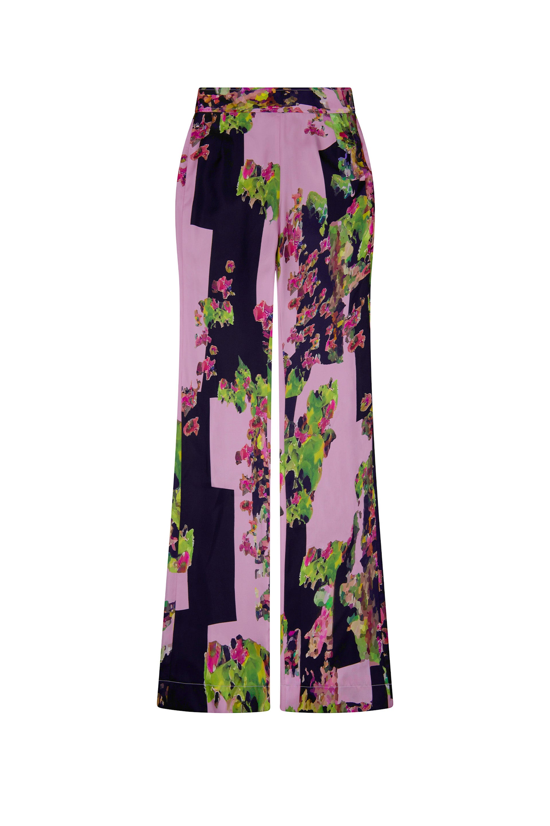 'PINK LONDON TERRACE' SLIM AARONS PANT