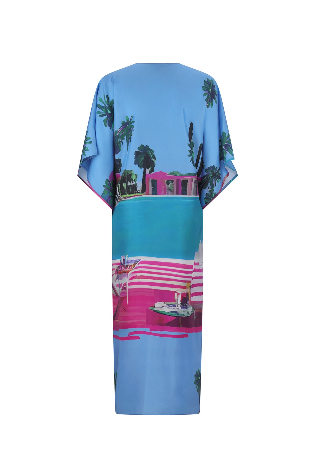 'POOLSIDE' KAFTAN DRESS - - Libertine