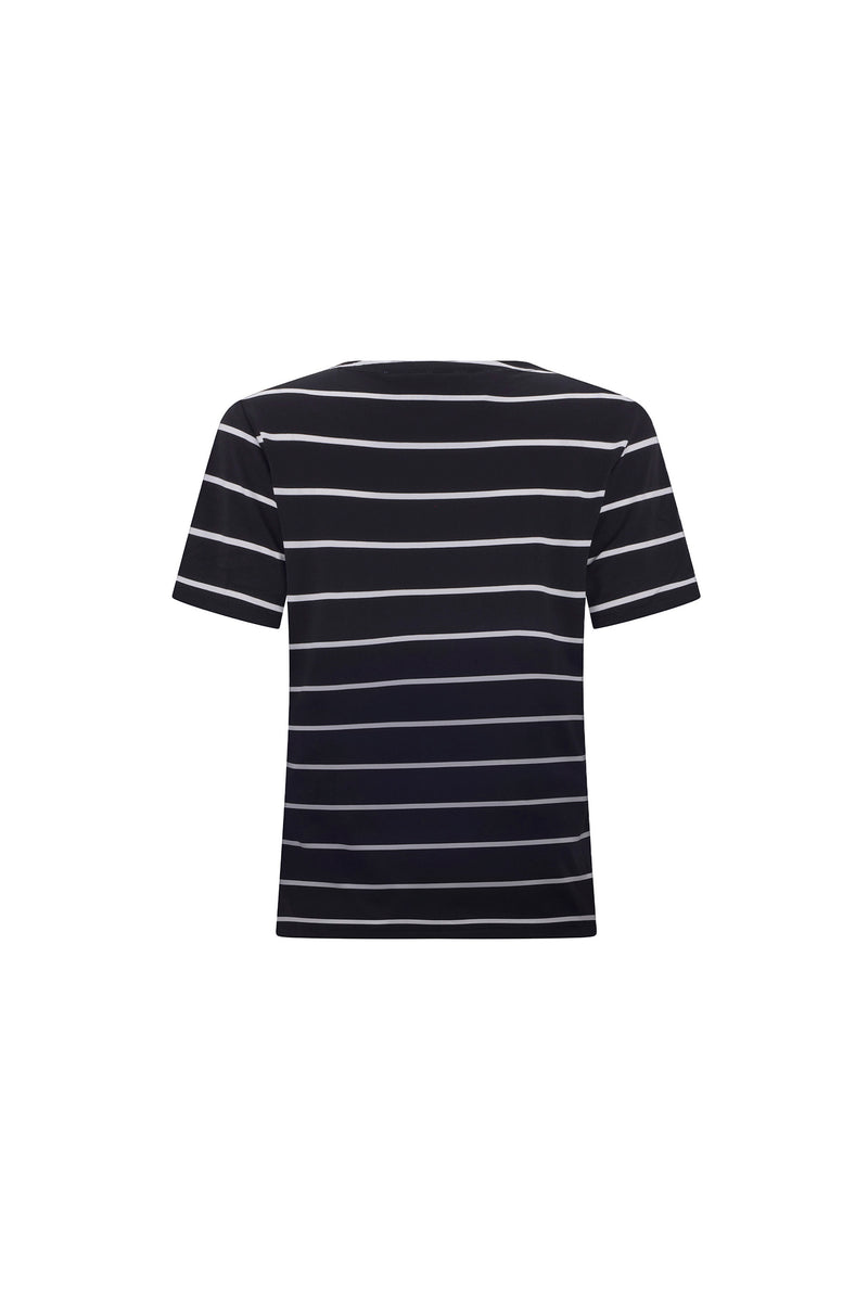 '1972 PARIS' BLACK SHORT SLEEVE T SHIRT - - Libertine