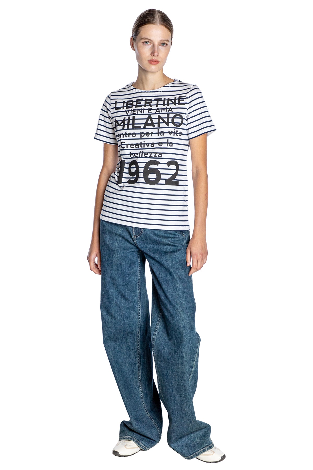 '1962 MILANO' SHORT SLEEVE T SHIRT - - Libertine