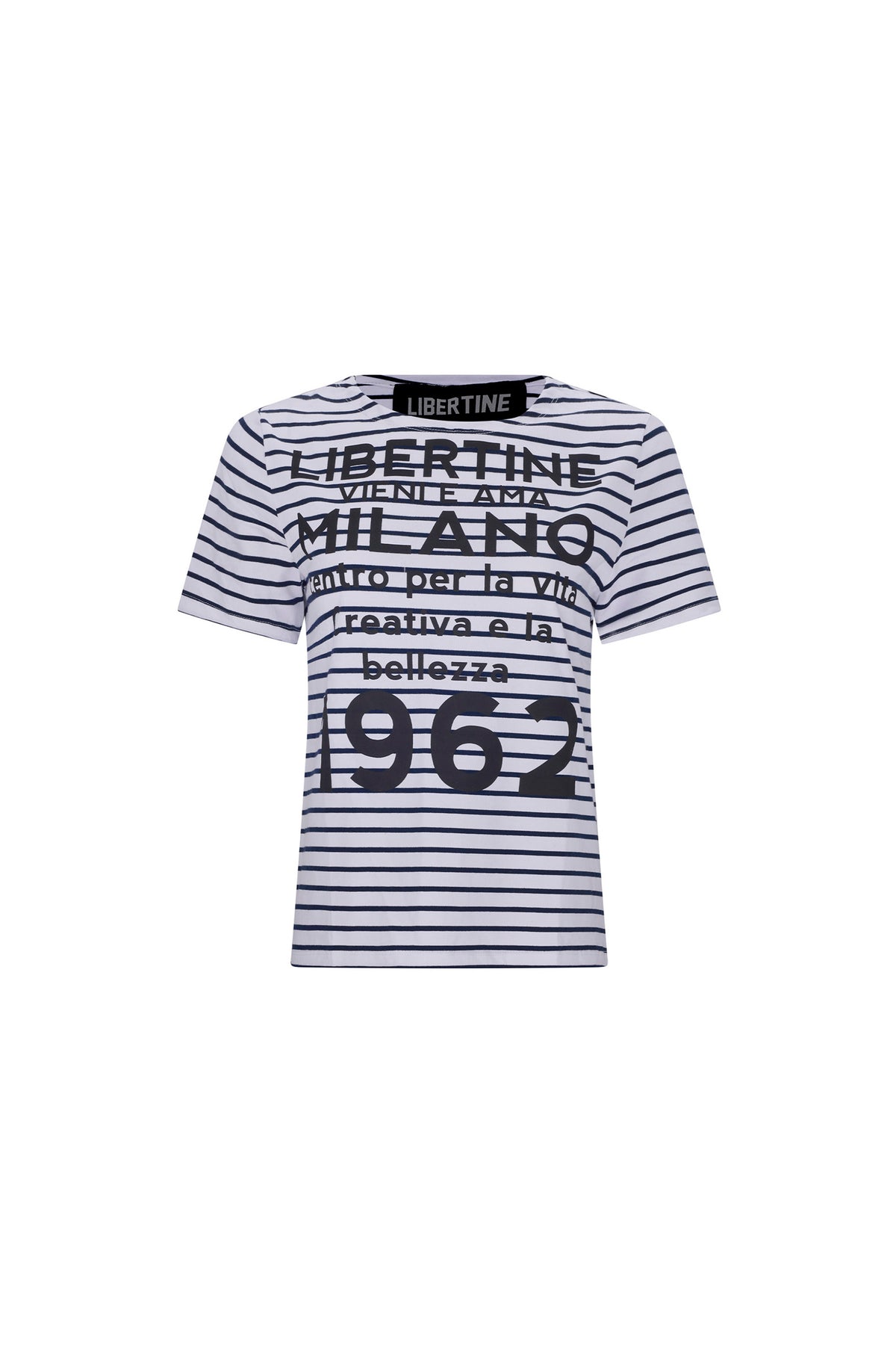 '1962 MILANO' SHORT SLEEVE T SHIRT - - Libertine