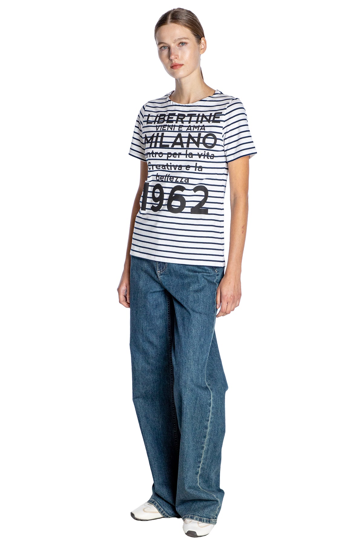 '1962 MILANO' SHORT SLEEVE T SHIRT - - Libertine