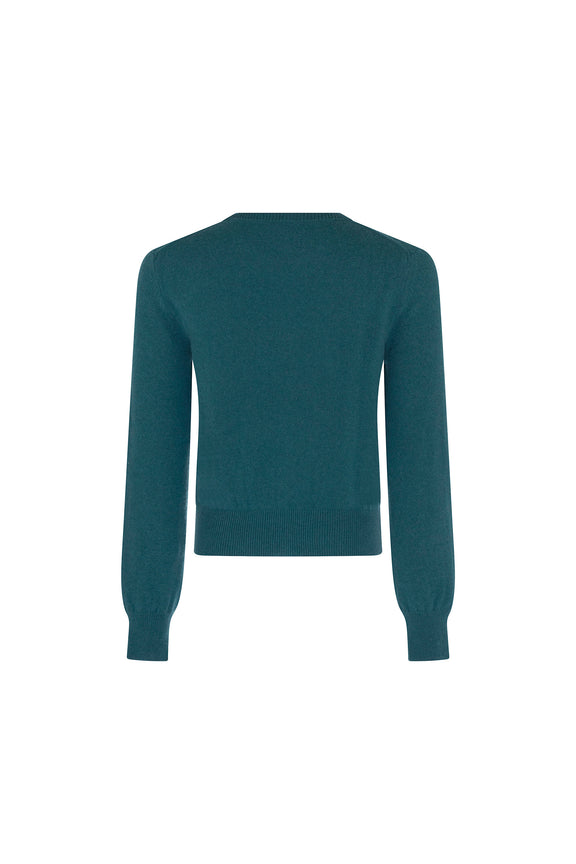 'TURTLE TIME' SHRUNKEN PULLOVER SWEATER - - Libertine