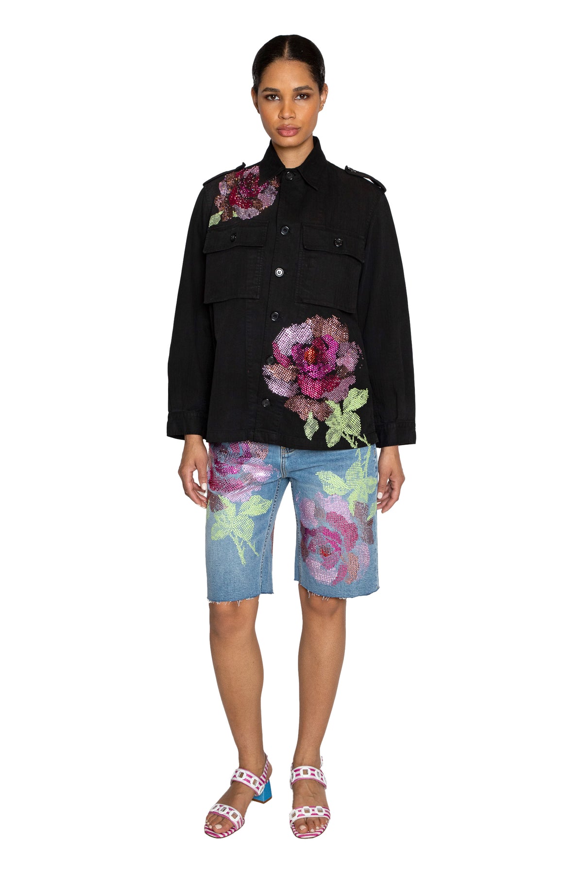 'AMERICAN BEAUTY' VINTAGE FRENCH MILARY JACKET - - Libertine