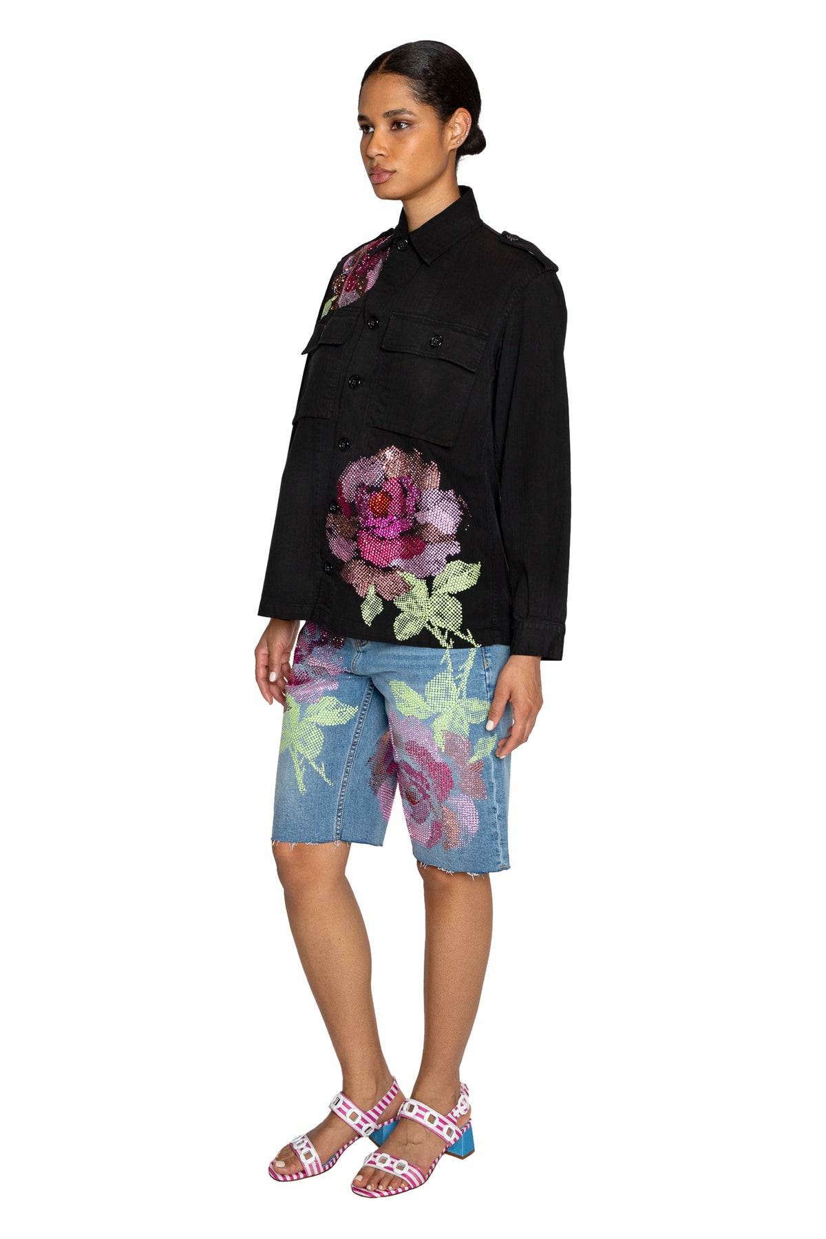 'AMERICAN BEAUTY' VINTAGE FRENCH MILARY JACKET - - Libertine