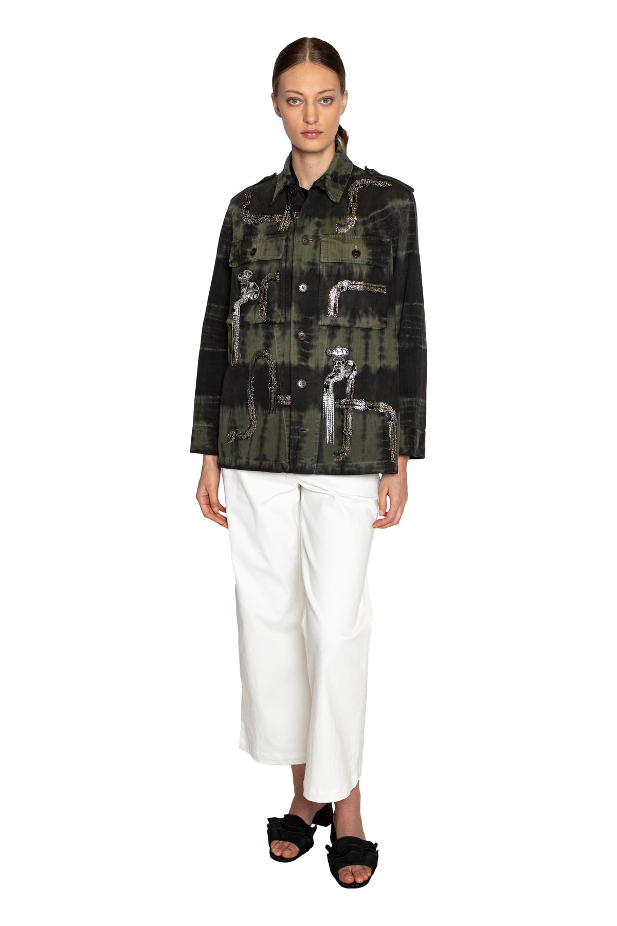 'PIPE DOWN' FRENCH MILITARY JACKET - - Libertine